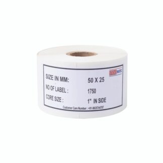 2" x 1" (50mmX25mm) Direct Thermal Labels Roll