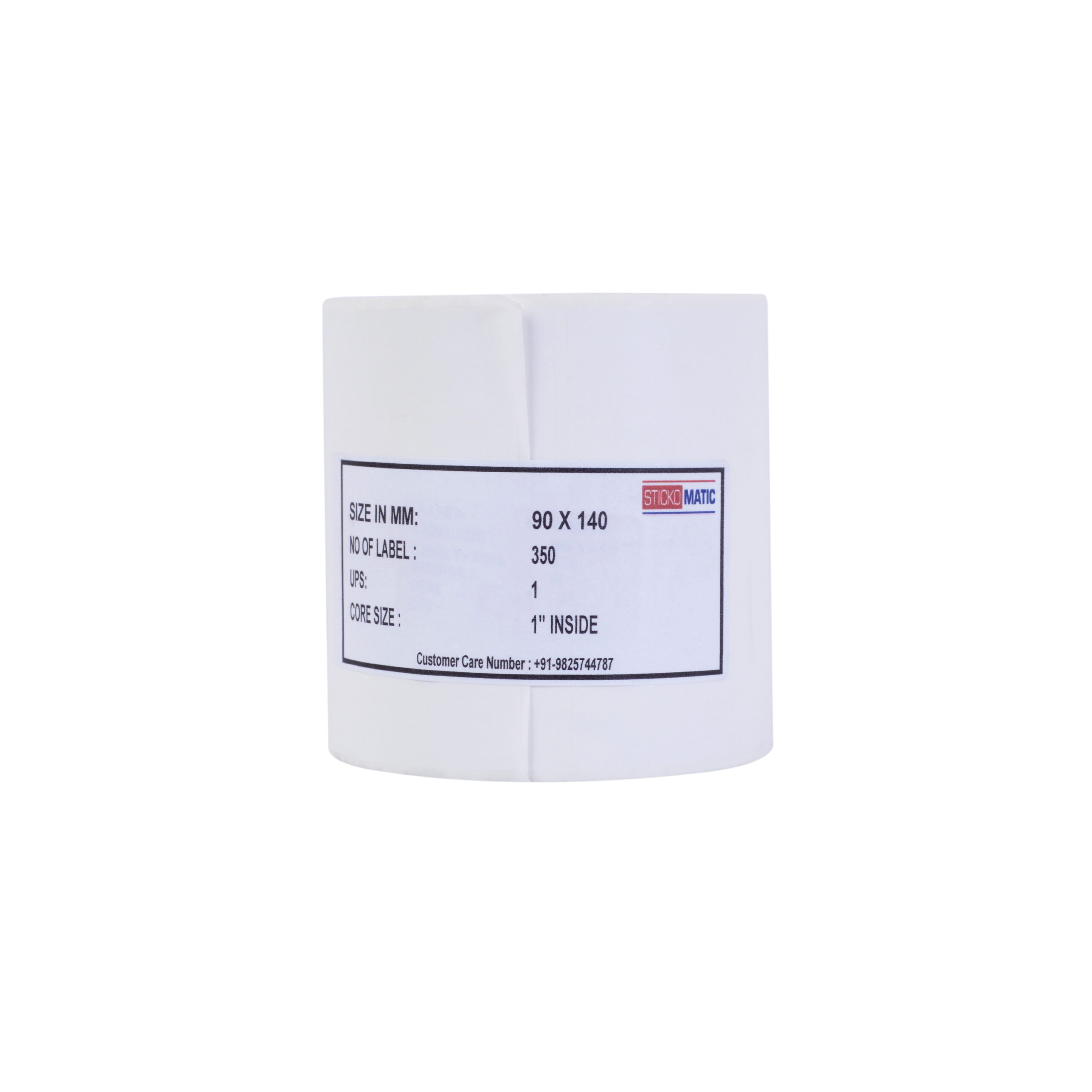 3.54″ x 5.5″ (90mm x 140mm) Direct Thermal Label Roll - Image 2
