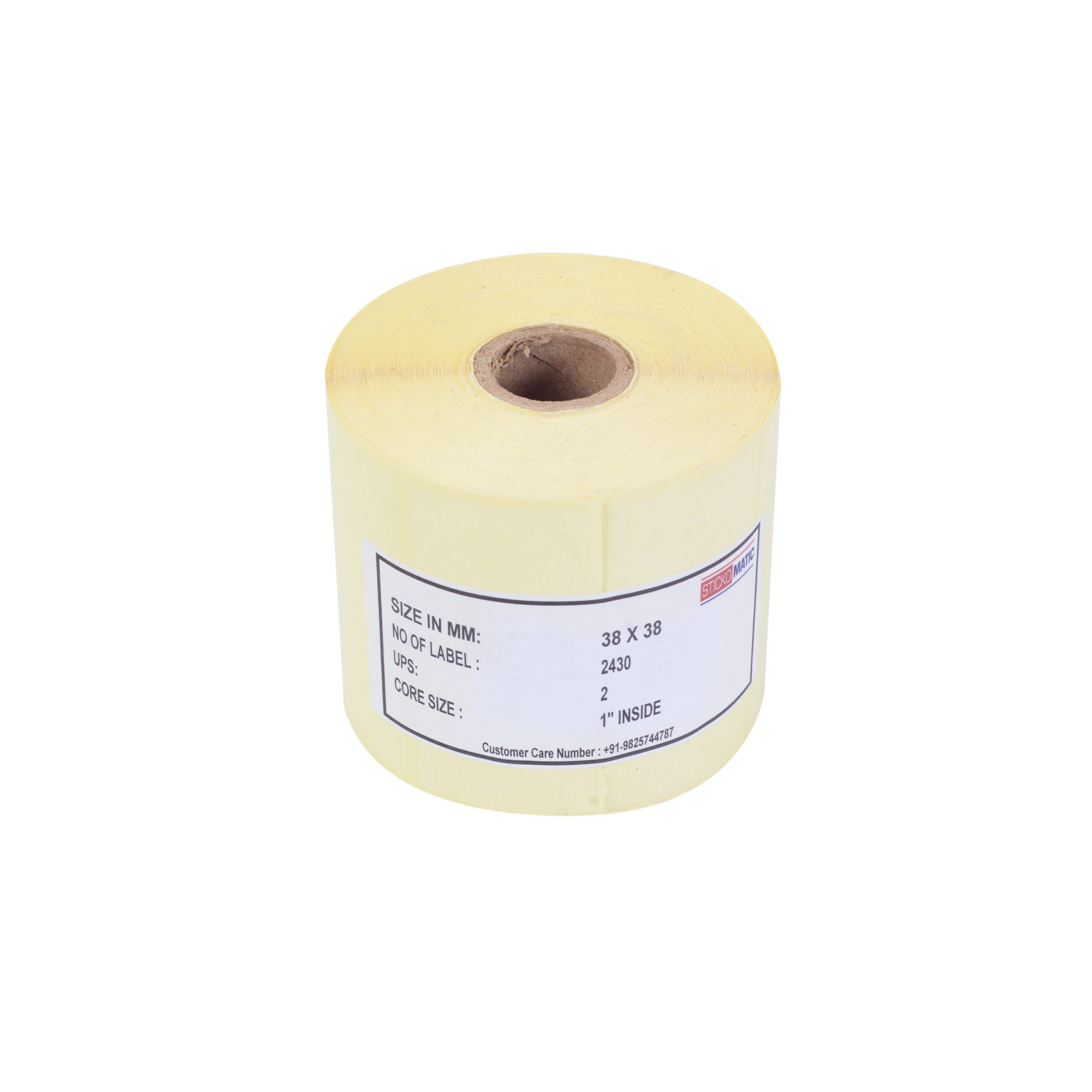 1.5″ x 1.5″ (38mm x 38mm) Direct Thermal Label Roll - Image 2