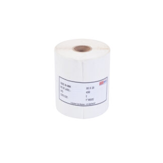 2″ x 0.8″ (50mmX20mm) Direct Thermal Label Roll