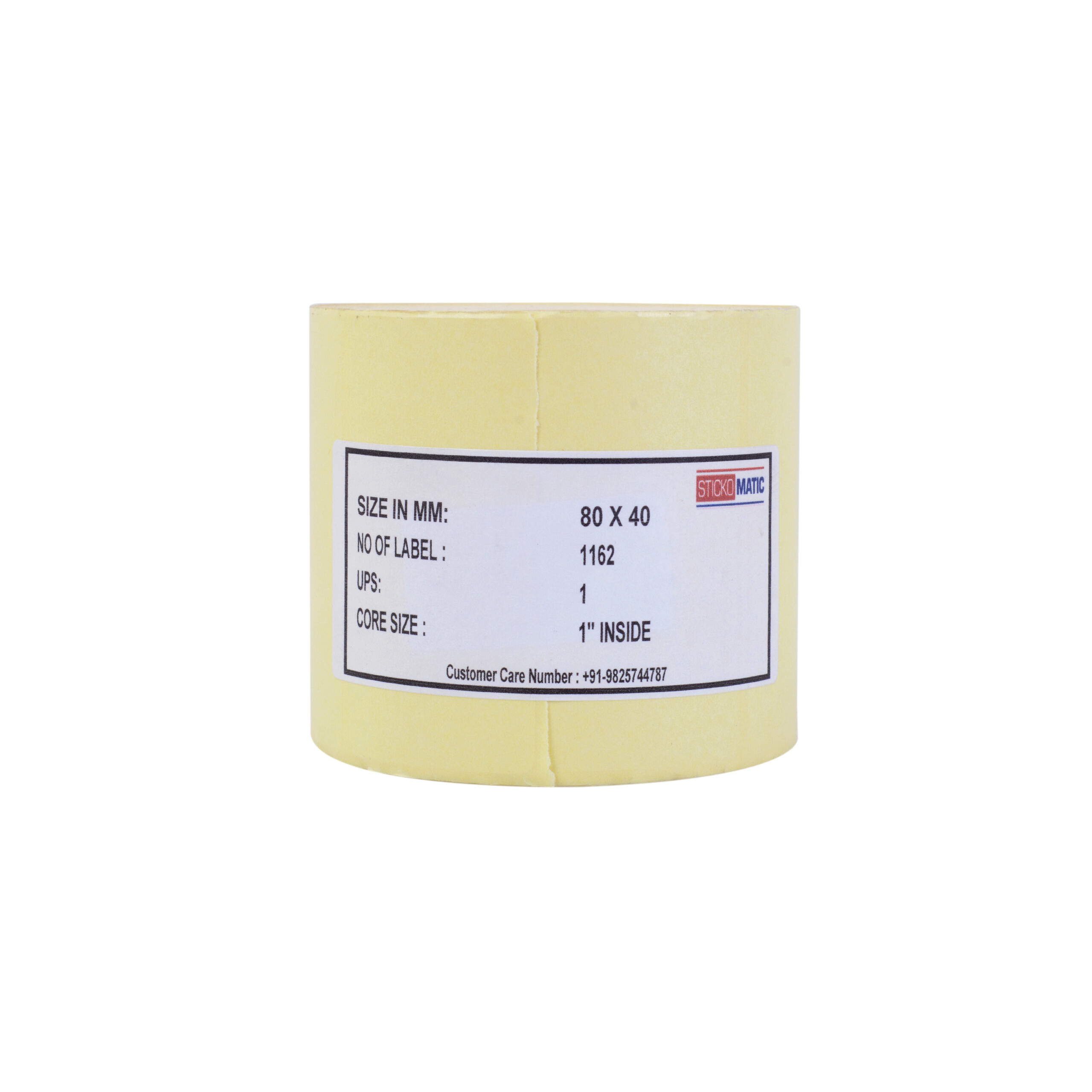 3.15″ x 1.57″ (80mm x 40mm) Direct Thermal Label Roll - Image 2