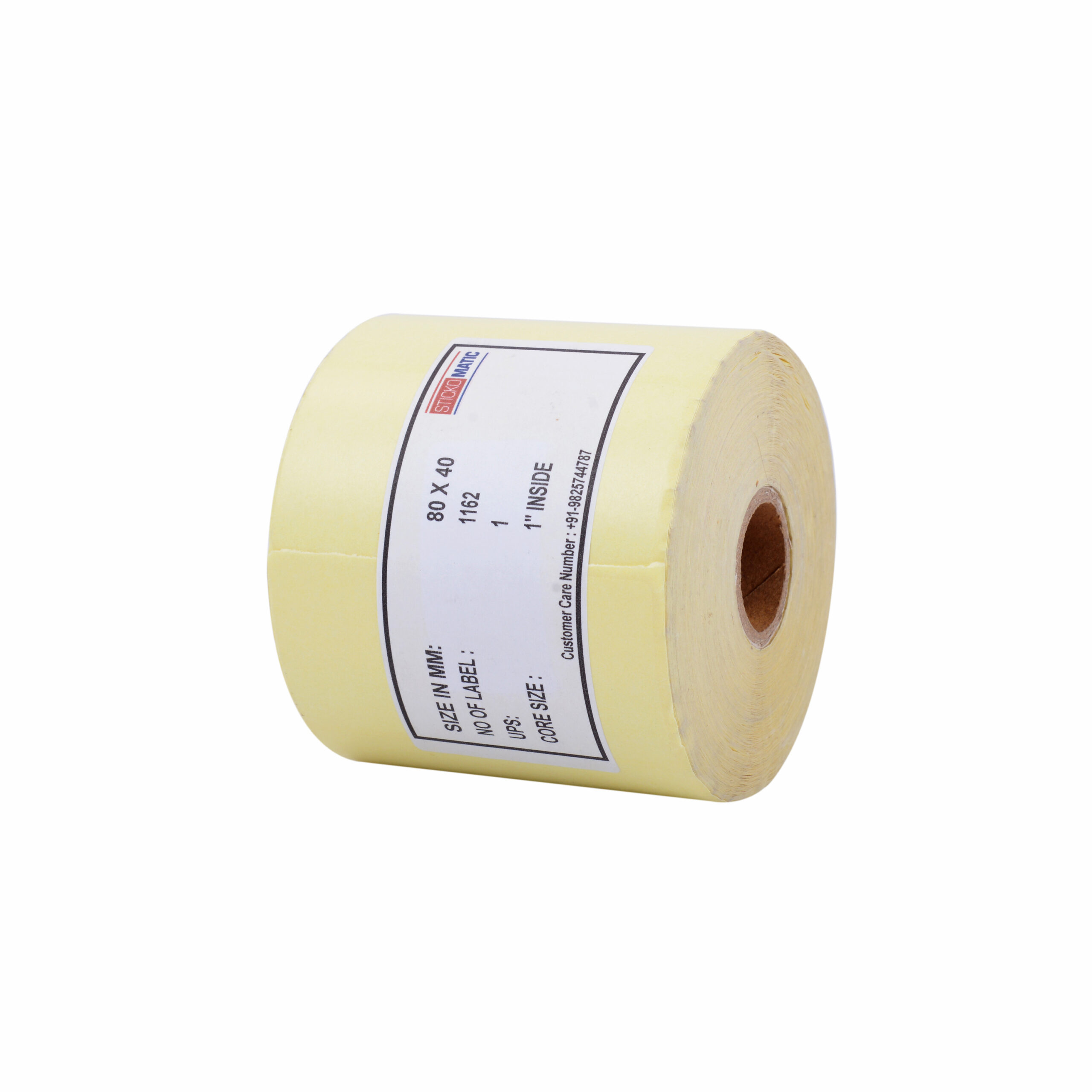 3.15″ x 1.57″ (80mm x 40mm) Direct Thermal Label Roll - Image 3