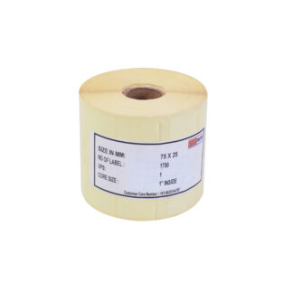 3" x 1" (75mm x 25mm) Direct Thermal Label Roll
